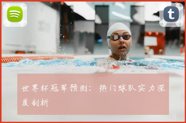 世界杯冠军预测：热门球队实力深度剖析