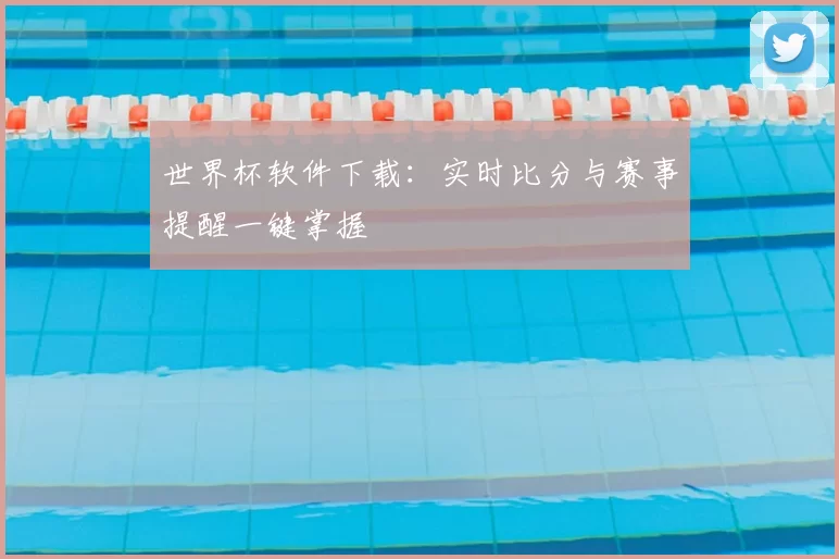 世界杯软件下载：实时比分与赛事提醒一键掌握